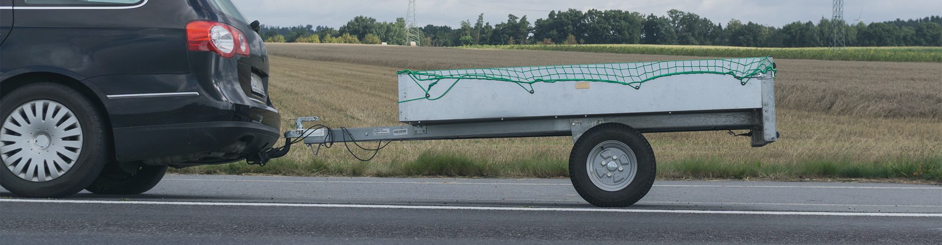 Trailer bag på bil