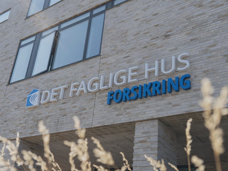 Det Faglige Hus forsikring facade bygning