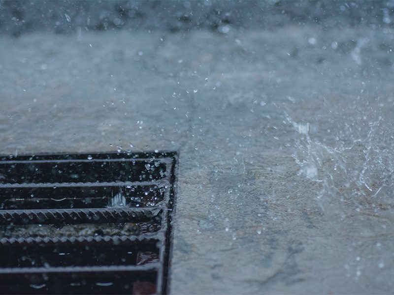 Regn i massive mængder