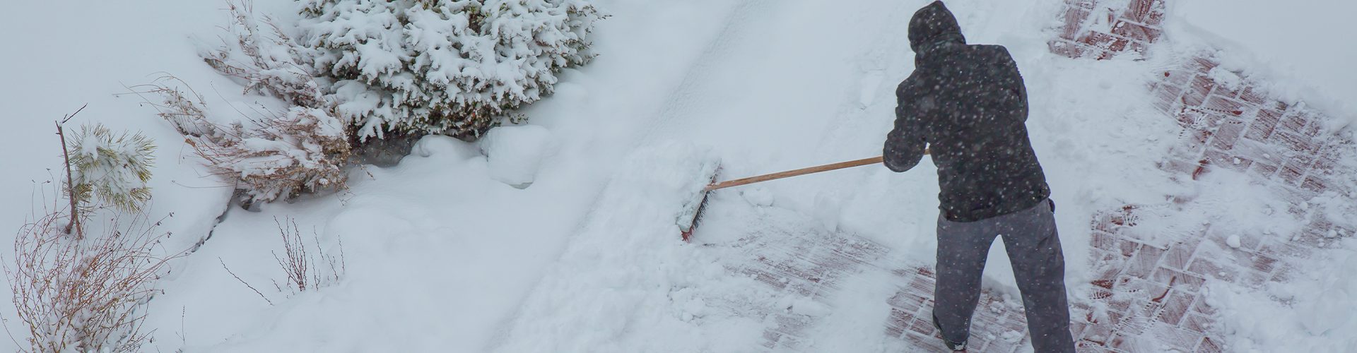 Snerydning af fortov