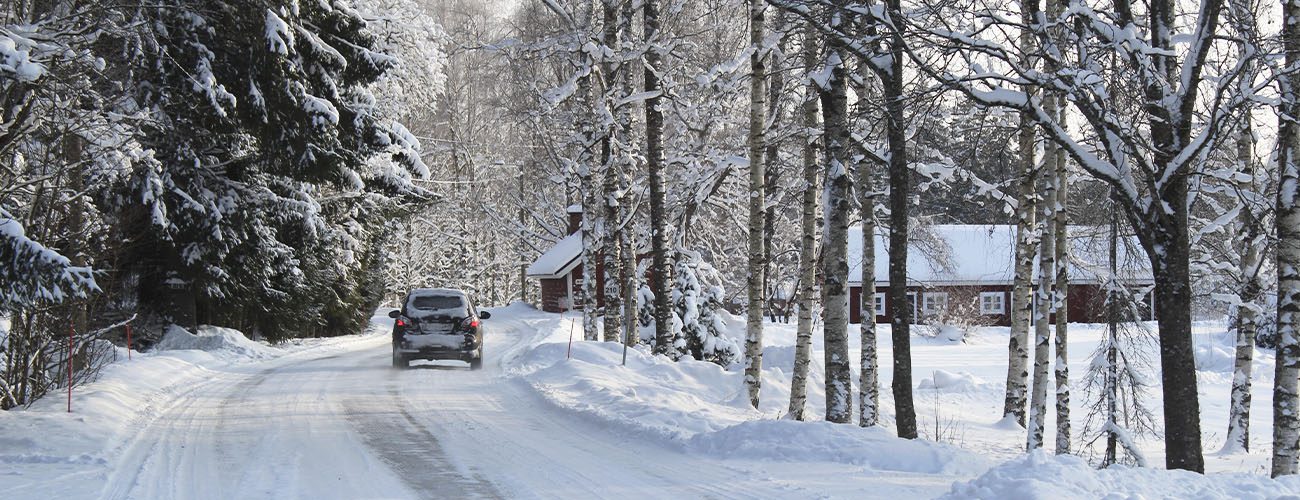 Bil i udlandet - vinter