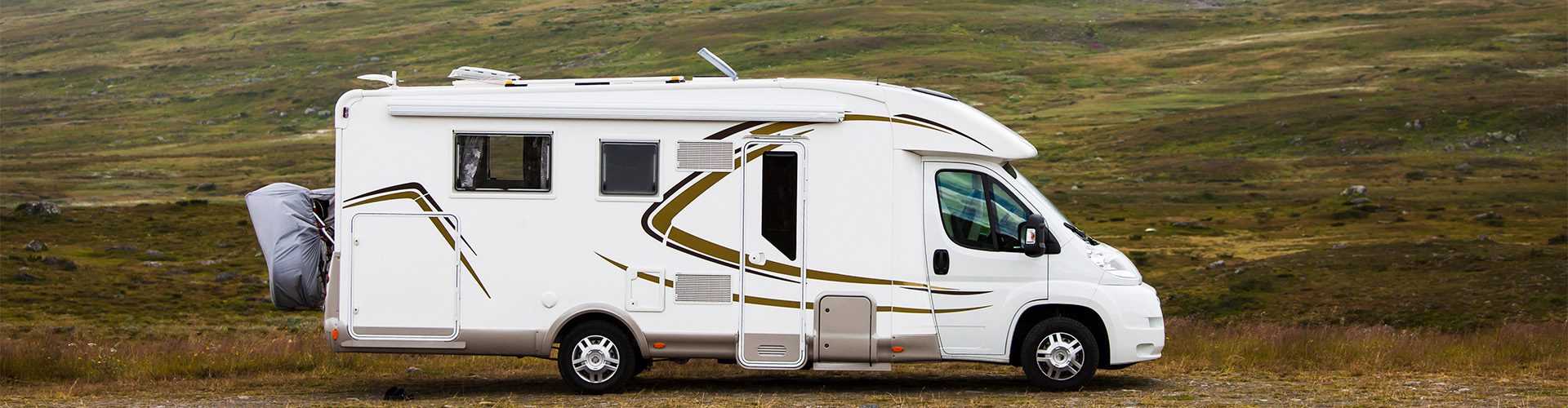 Autocamper i natur
